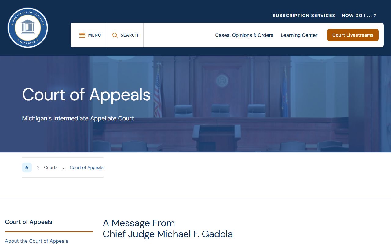 Antrim County traffic court records appeal path through the Michigan Court of Appeals